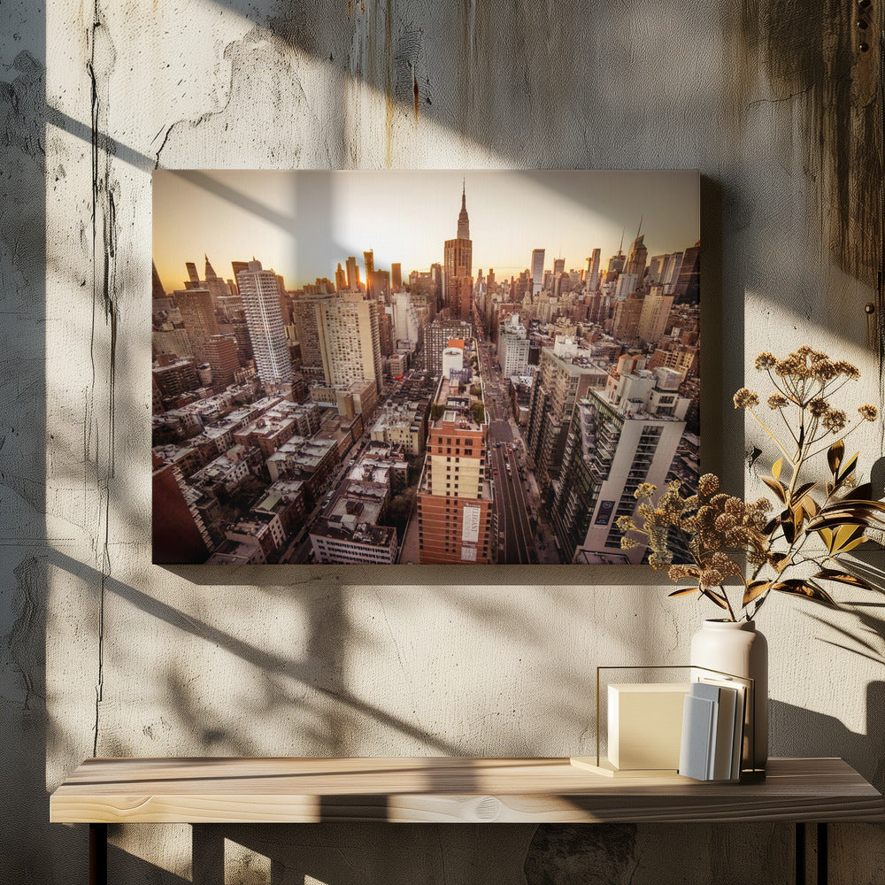Midtown East Wide Angle - Poster / Art Print