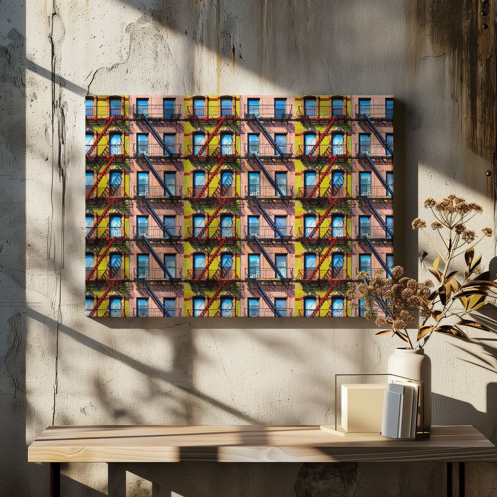 New York Windows - Poster / Art Print