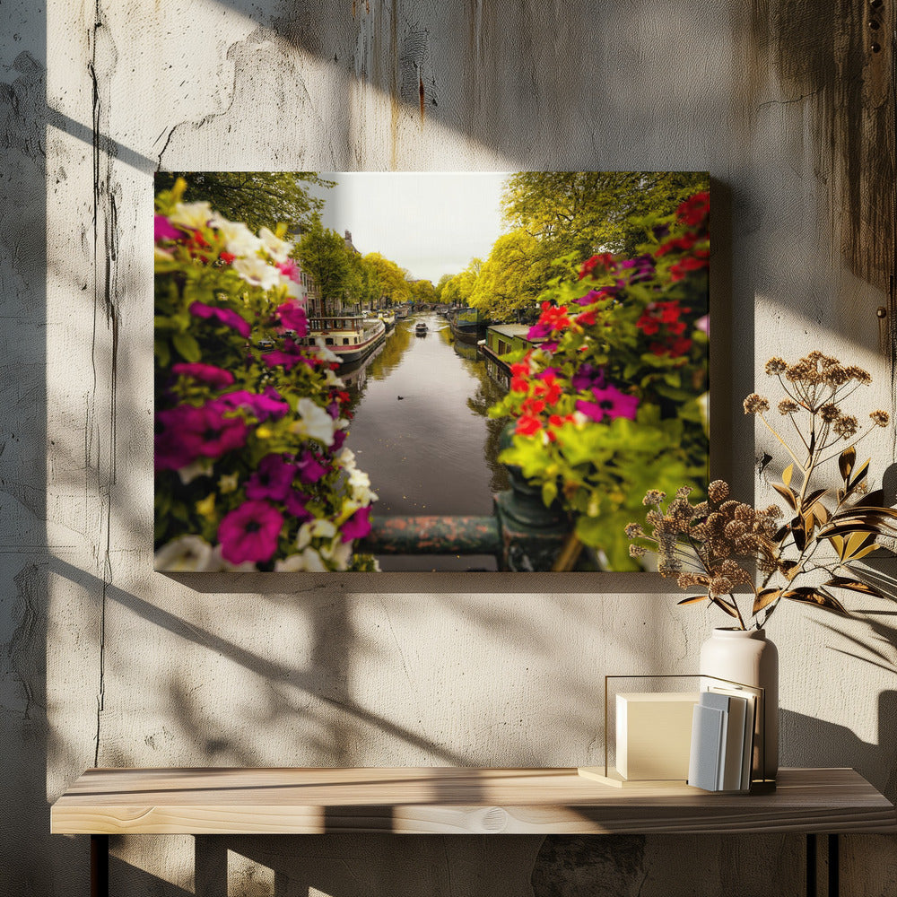 Floral in Amsterdam - Poster / Art Print