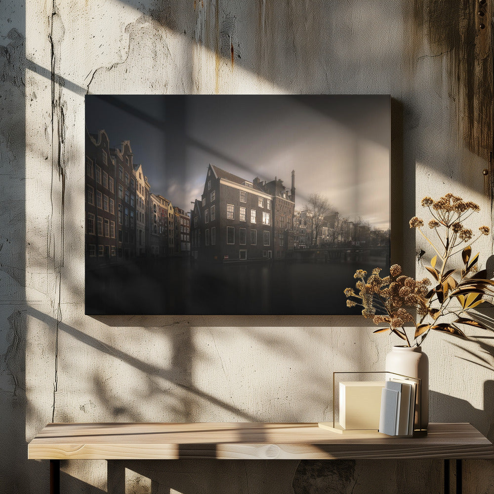 Floating yellows - Poster / Art Print