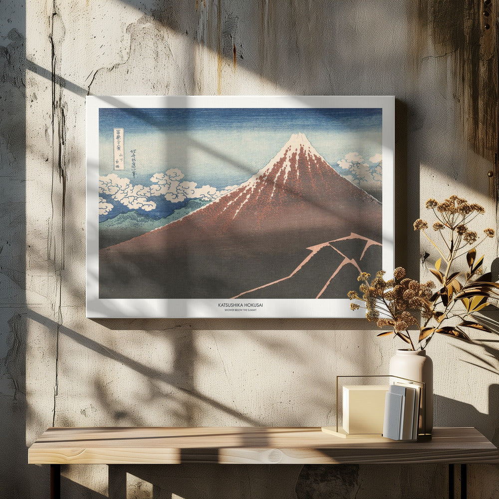 Shower Below Summit - Poster / Art Print