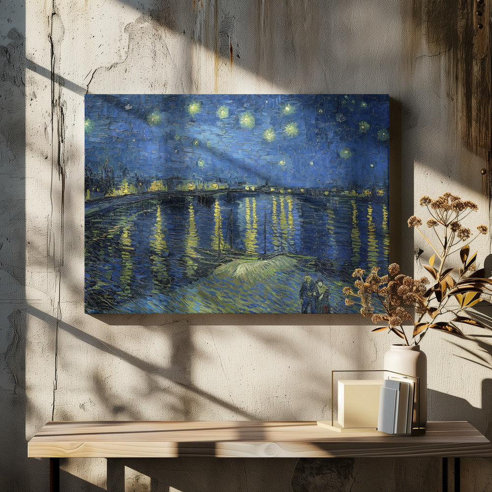 The Starry Night Over The Rhone - Poster / Art Print