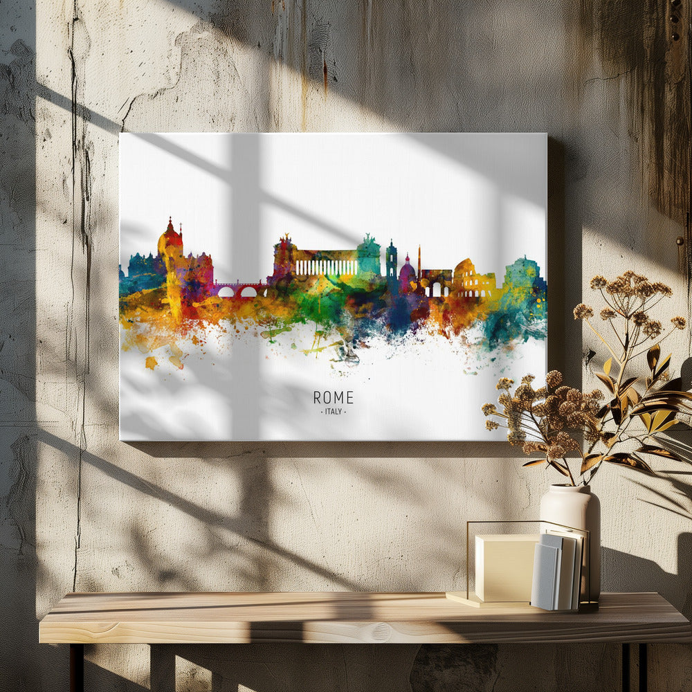 Rome Italy Skyline - Poster / Art Print