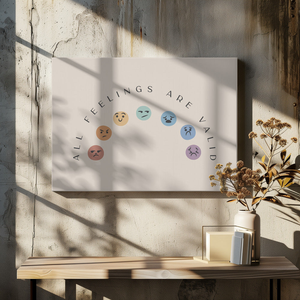 All Feelings Are Valid - Poster / Art Print