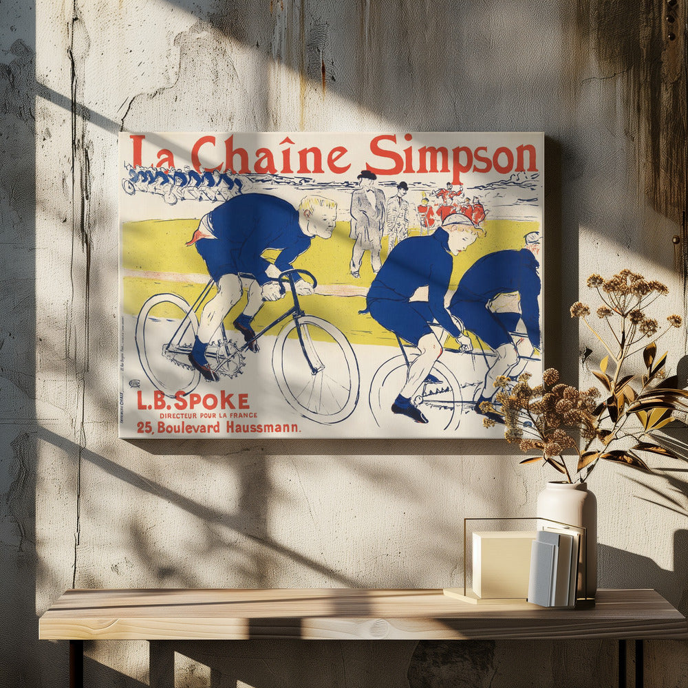 The Simpsons Chain (1896) - Poster / Art Print