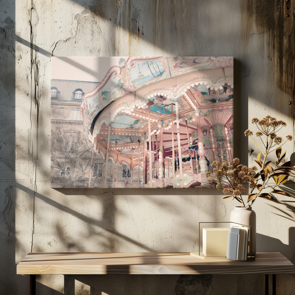Paris Carousel - Poster / Art Print