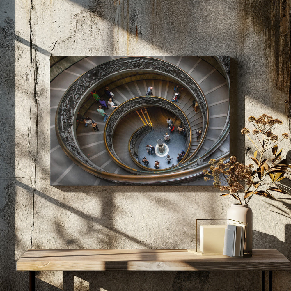 Sistine Chapel Stairs - Poster / Art Print