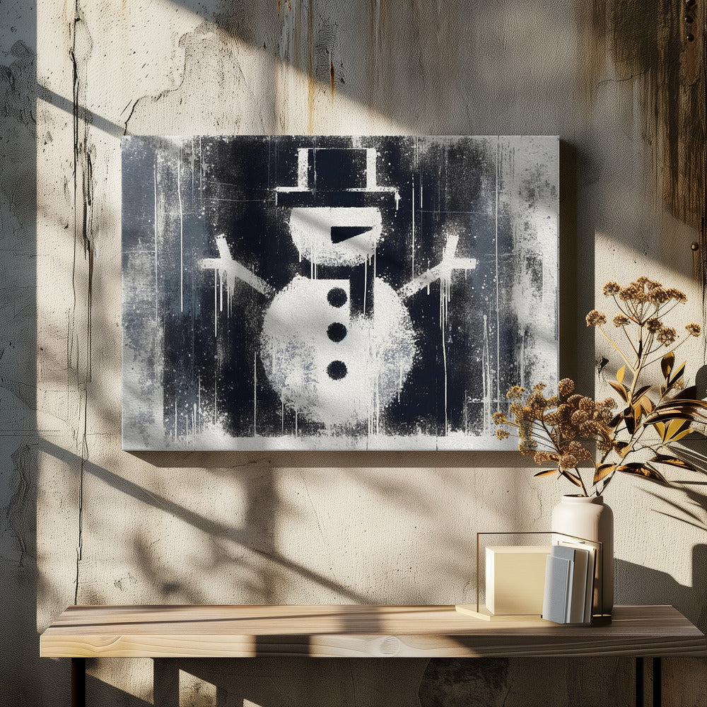 Snowman - Poster / Art Print