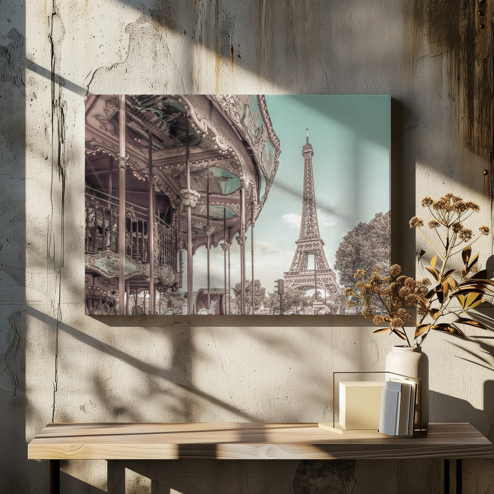 Typical Paris | urban vintage style - Poster / Art Print