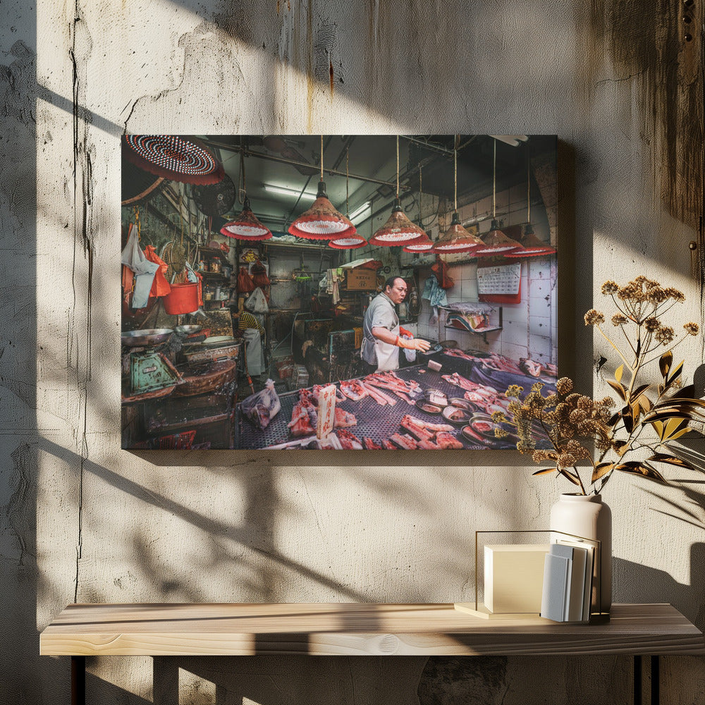 Fishmonger of HK - Poster / Art Print