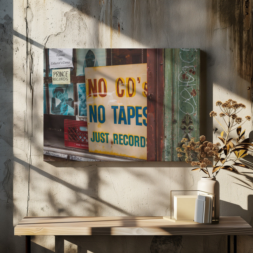 Just Records - Poster / Art Print