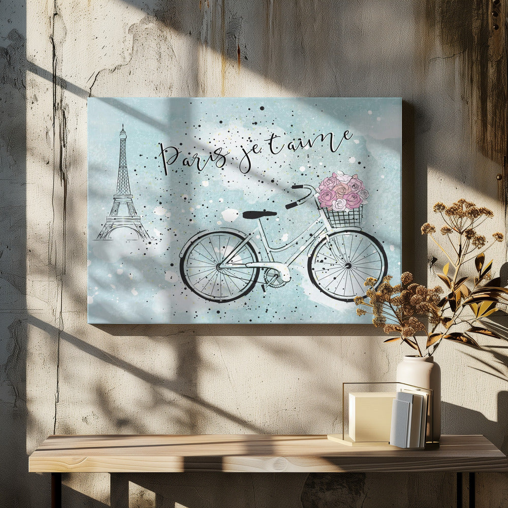 Paris Jetaime - Poster / Art Print