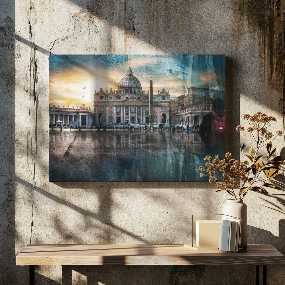 St. Peter's Square - Poster / Art Print