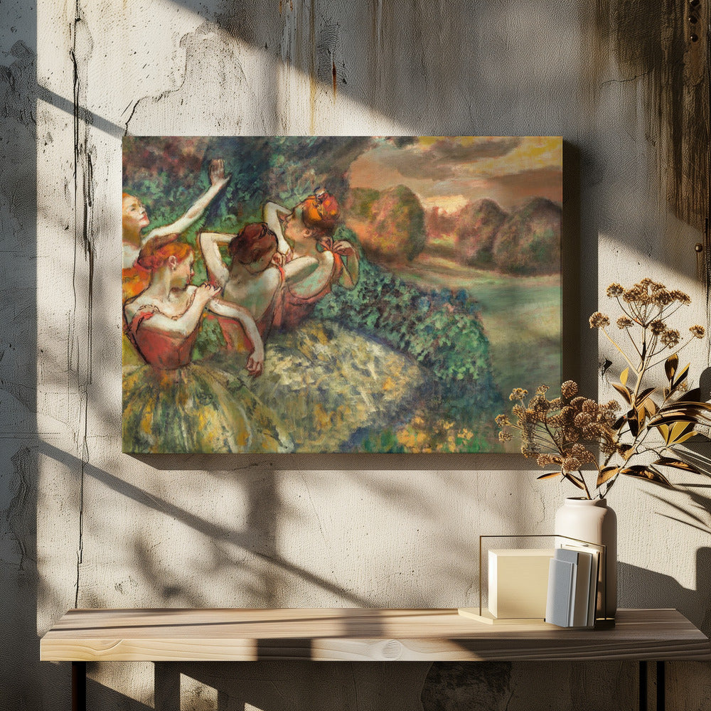 Four Dancers - Poster / Art Print