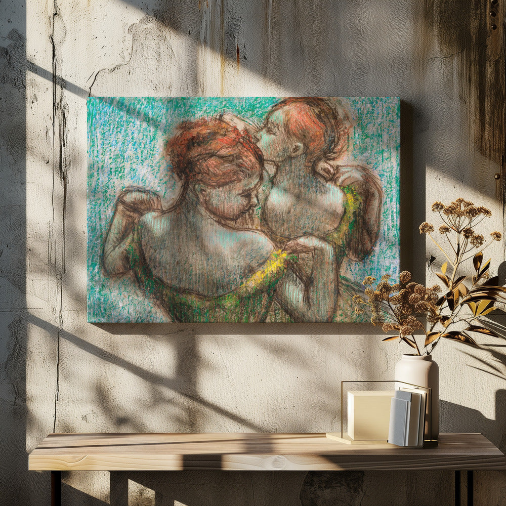 Two Dancers - Poster / Art Print