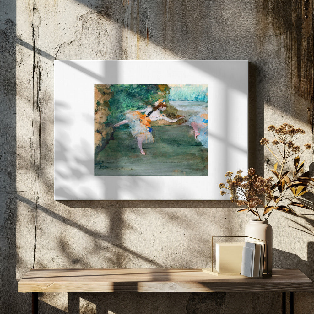 Dancer Onstage - Poster / Art Print