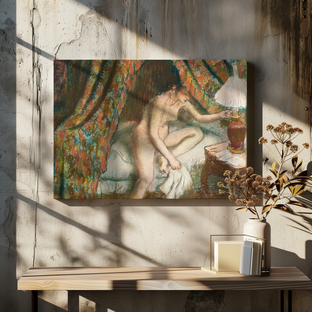 Naked Woman In Bed No.2 - Poster / Art Print