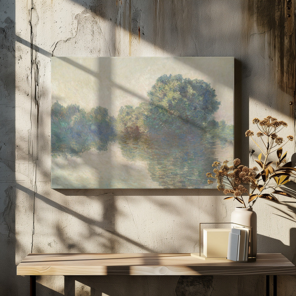 Claude Monet's the Seine At Giverny (1897) - Poster / Art Print