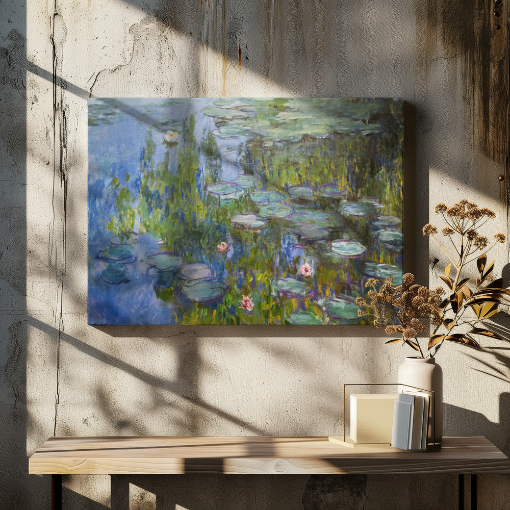 Claude Monet's Water Lilies (1915) - Poster / Art Print