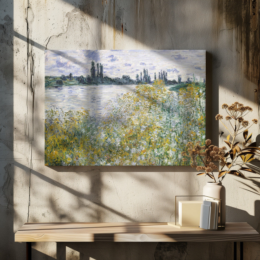 Île Aux Fleurs Near Vétheuil (1880) By Claude Monet - Poster / Art Print