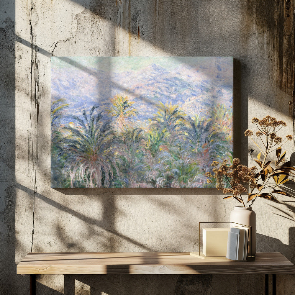 Palm Trees At Bordighera (1884) - Poster / Art Print