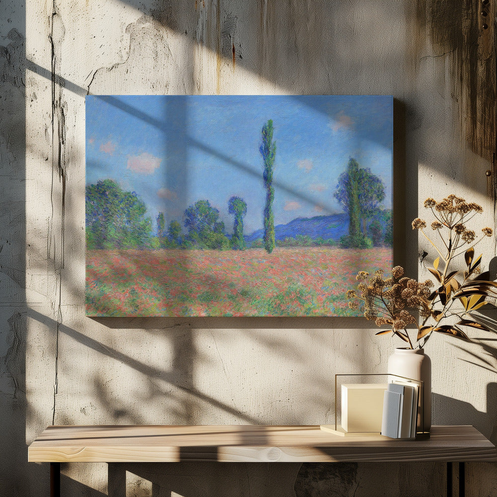 Poppy Field, Giverny (1890–1891) - Poster / Art Print