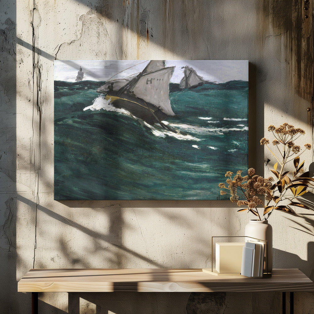 The Green Wave (1866–1867) - Poster / Art Print