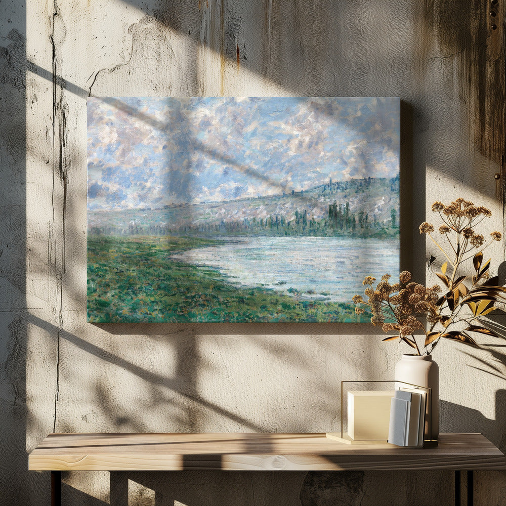 The Seine At Vétheuil (1880) - Poster / Art Print