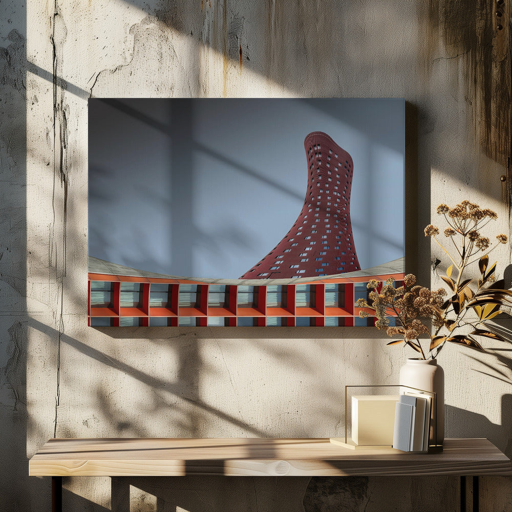 The Red Tower - Poster / Art Print