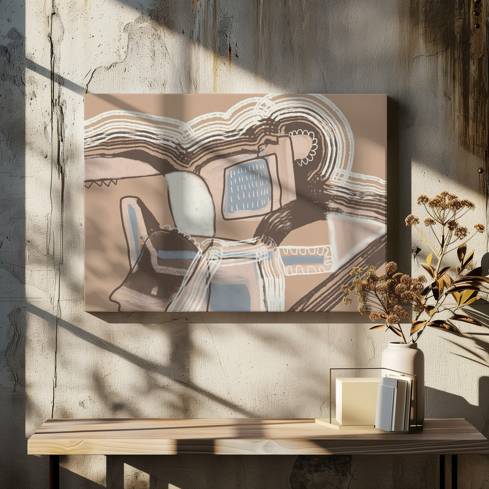 Road to Life Abstract - Poster / Art Print