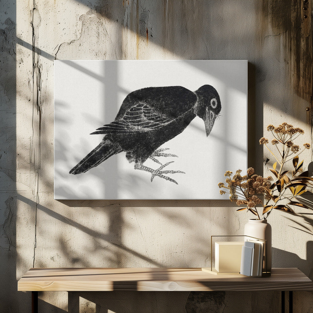 Bird, From Album of Sketches (1814) Vintage Japanese Woodblock Prints - Poster / Art Print