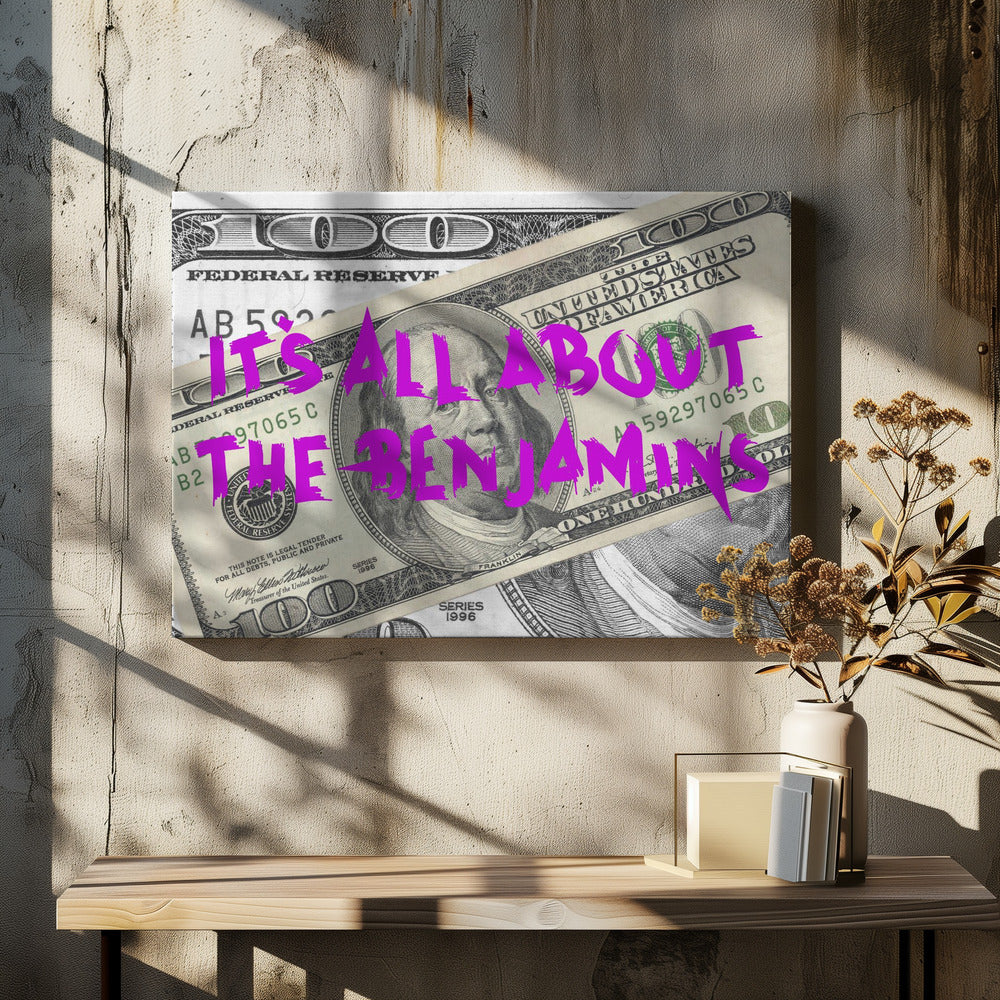 100 Dollars - Poster / Art Print