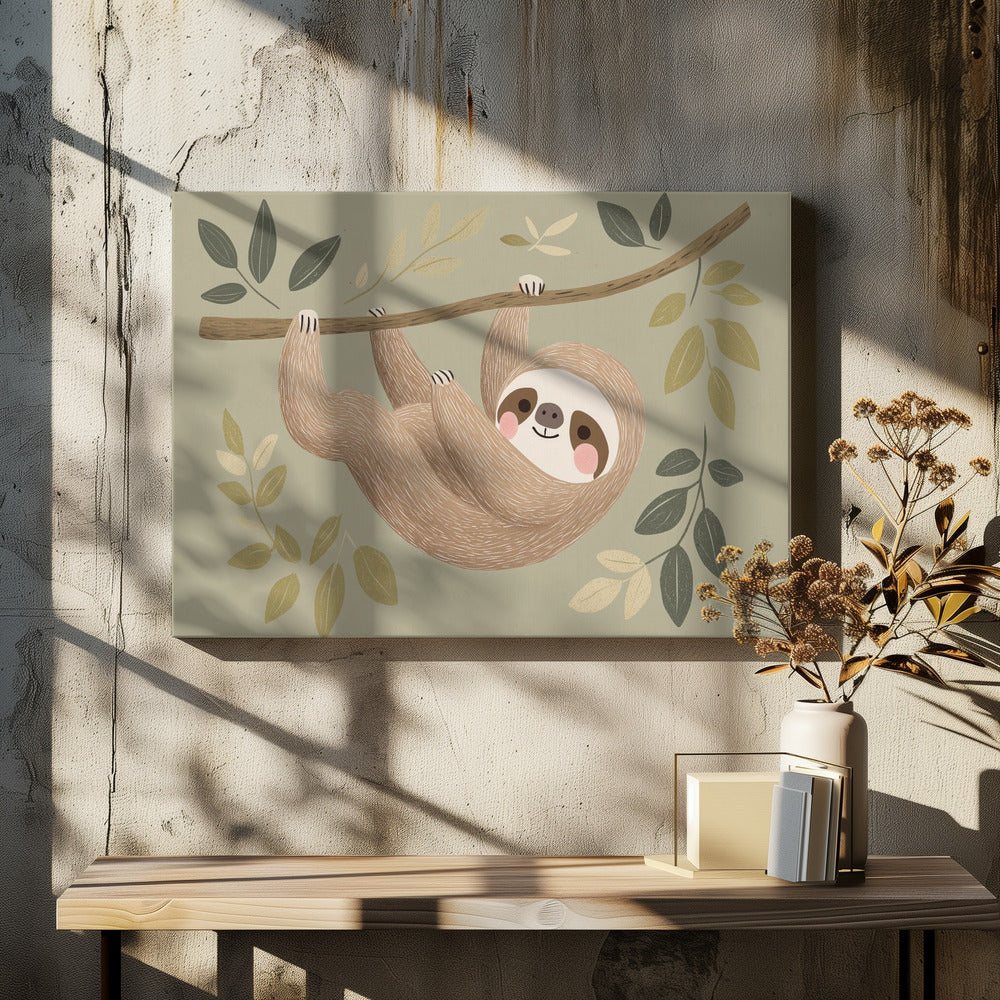 Cuteslothjpg - Poster / Art Print