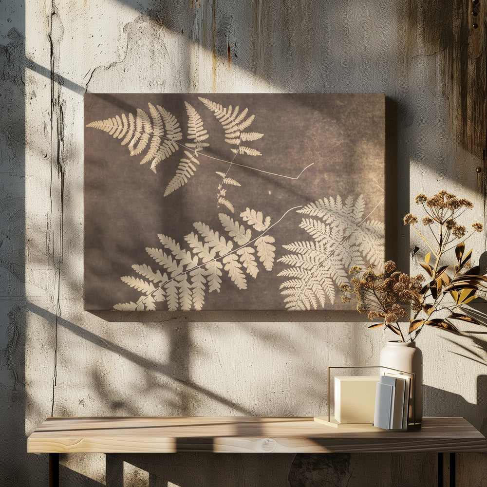 Fern Leaves 1850 - Poster / Art Print
