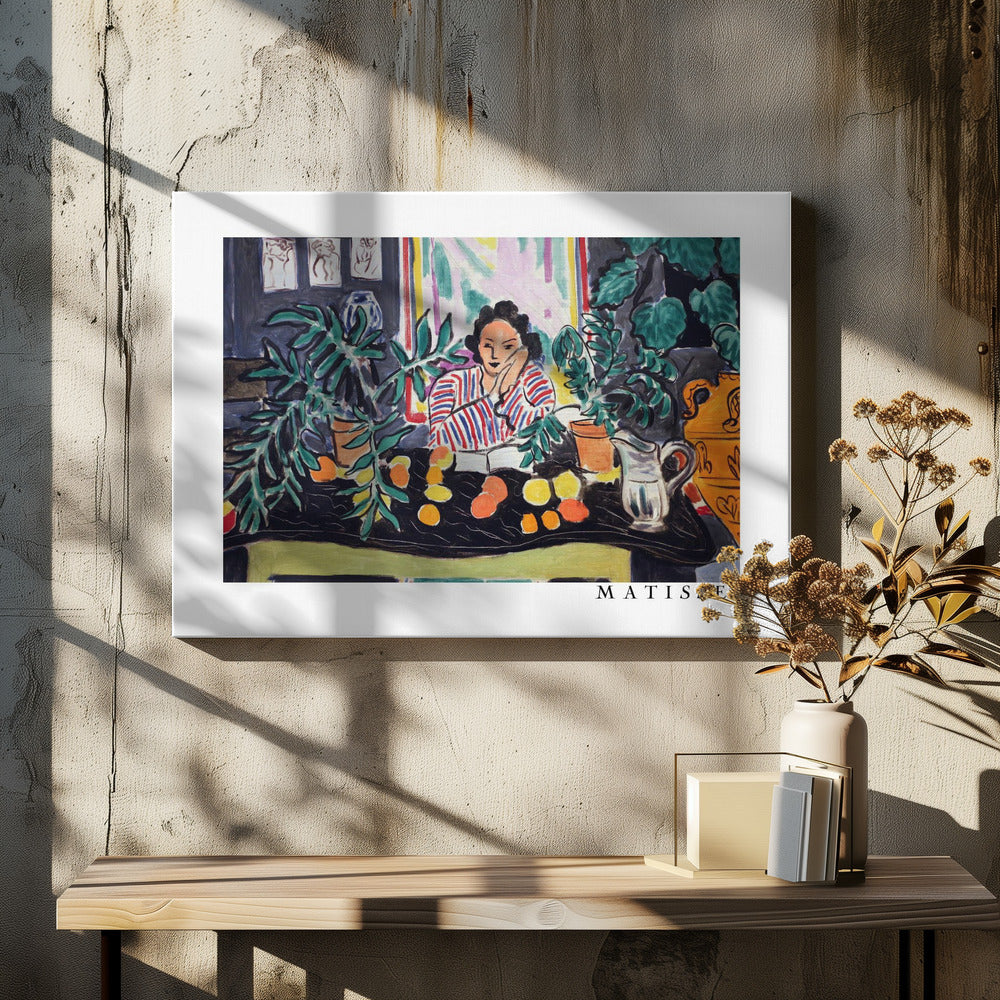 Interno Con Vaso Etrusco 1940 - Poster / Art Print