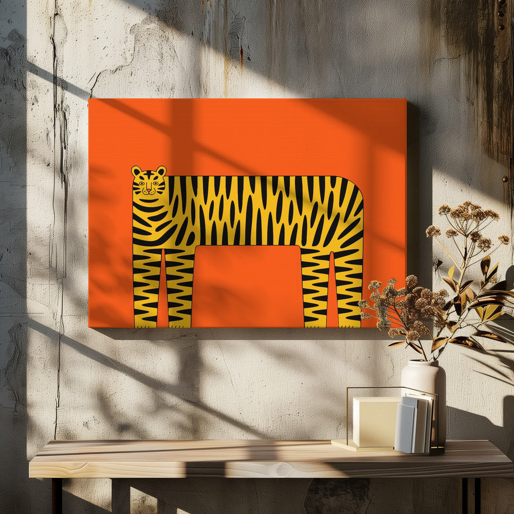 The Abstract Tiger - Poster / Art Print