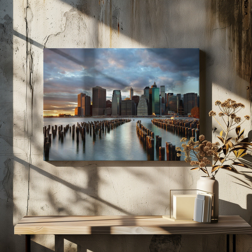NYC Skyline - Poster / Art Print