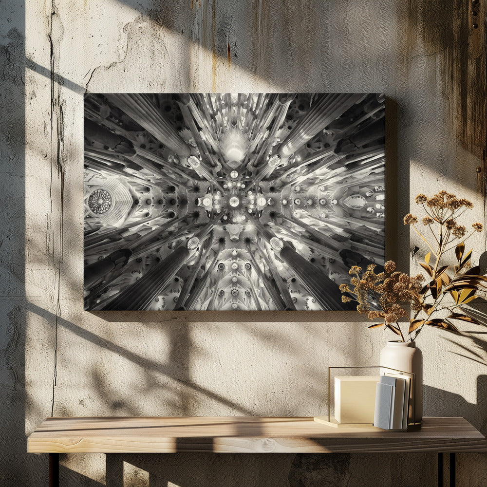 Artificial forest - Sagrada Familia - Poster / Art Print