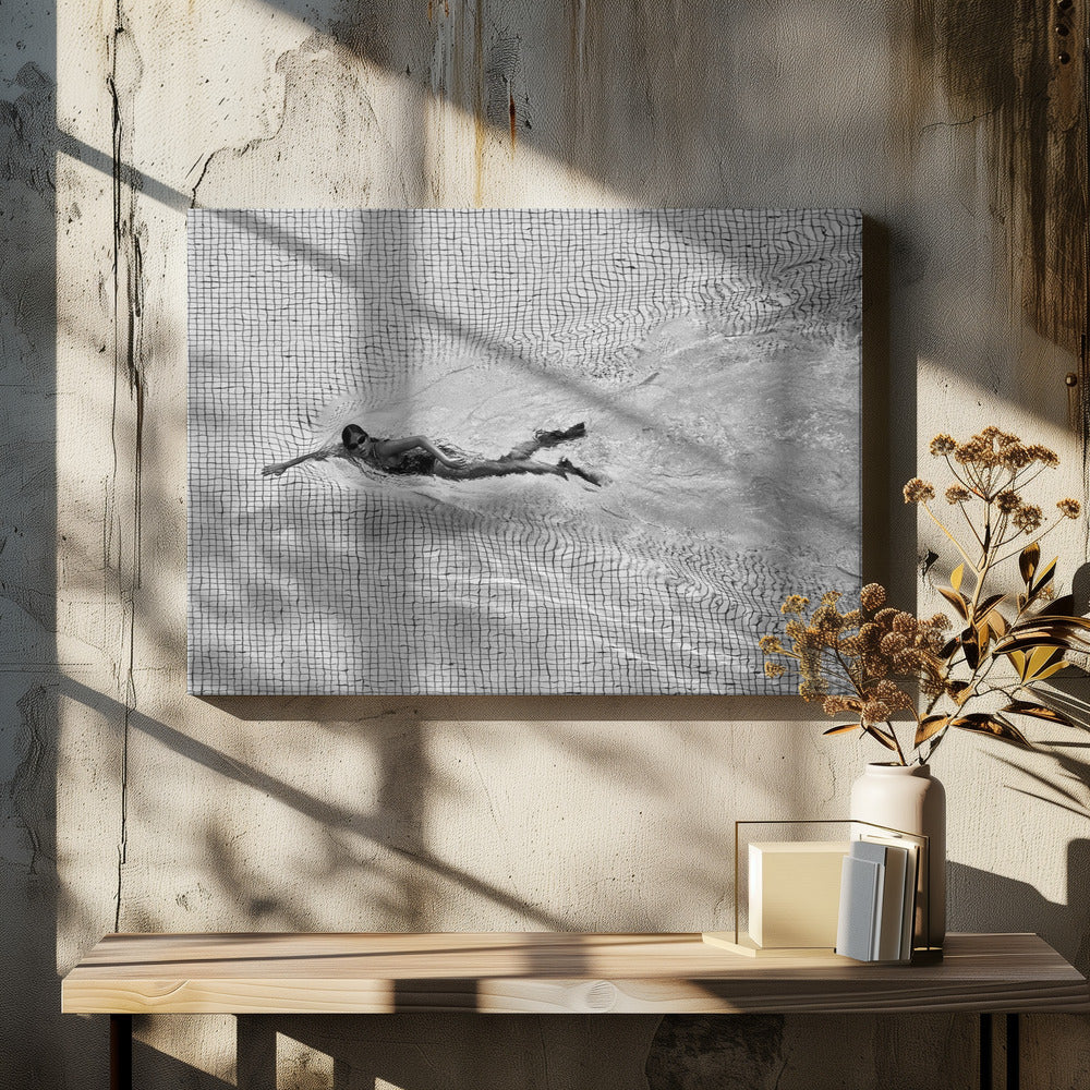 Breaking the net - Poster / Art Print
