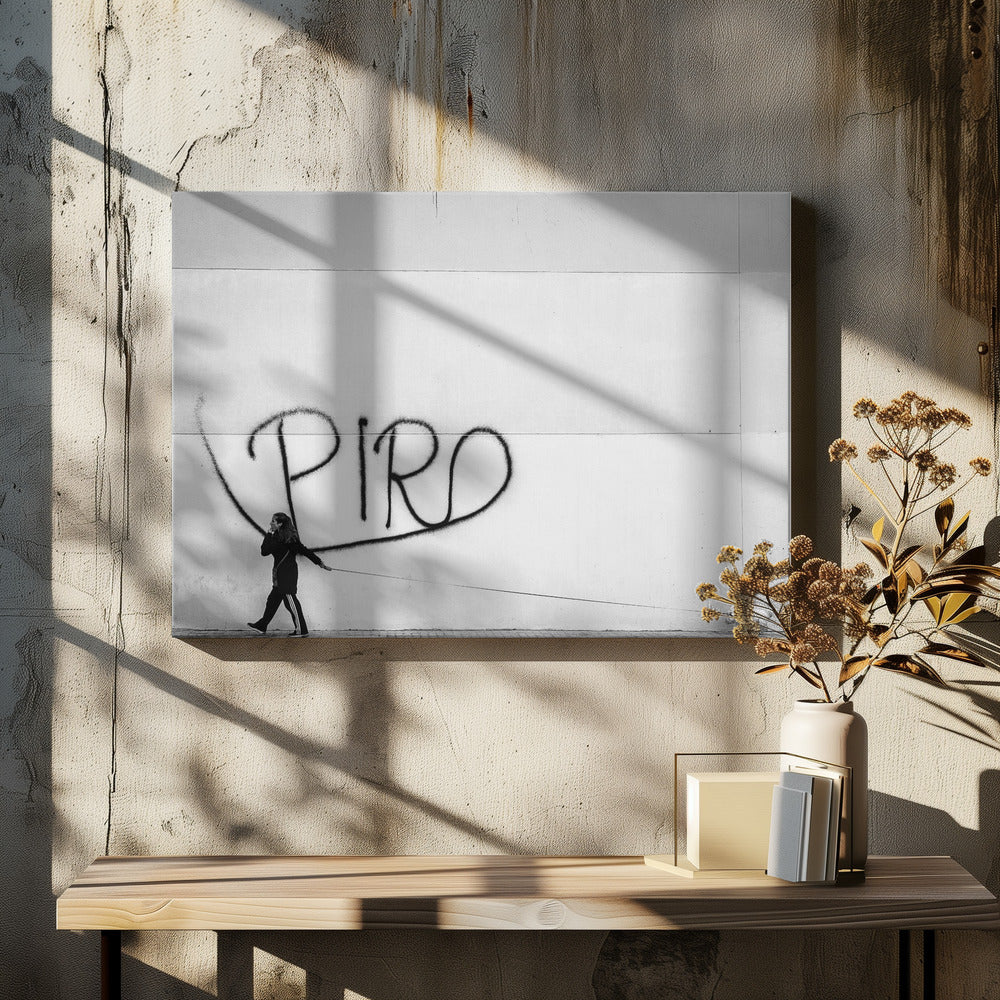 The Lady with the Dog - Poster / Art Print