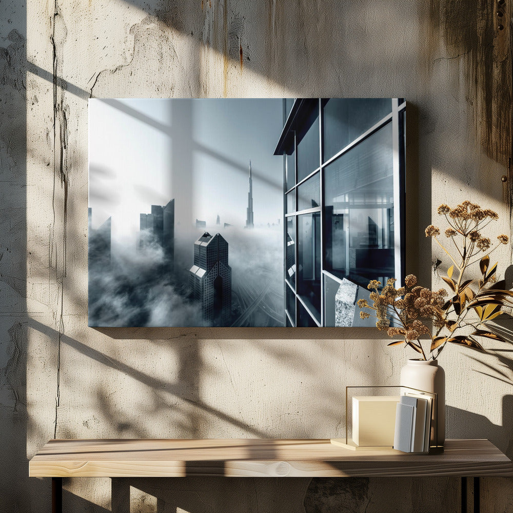 Foggy City - Poster / Art Print