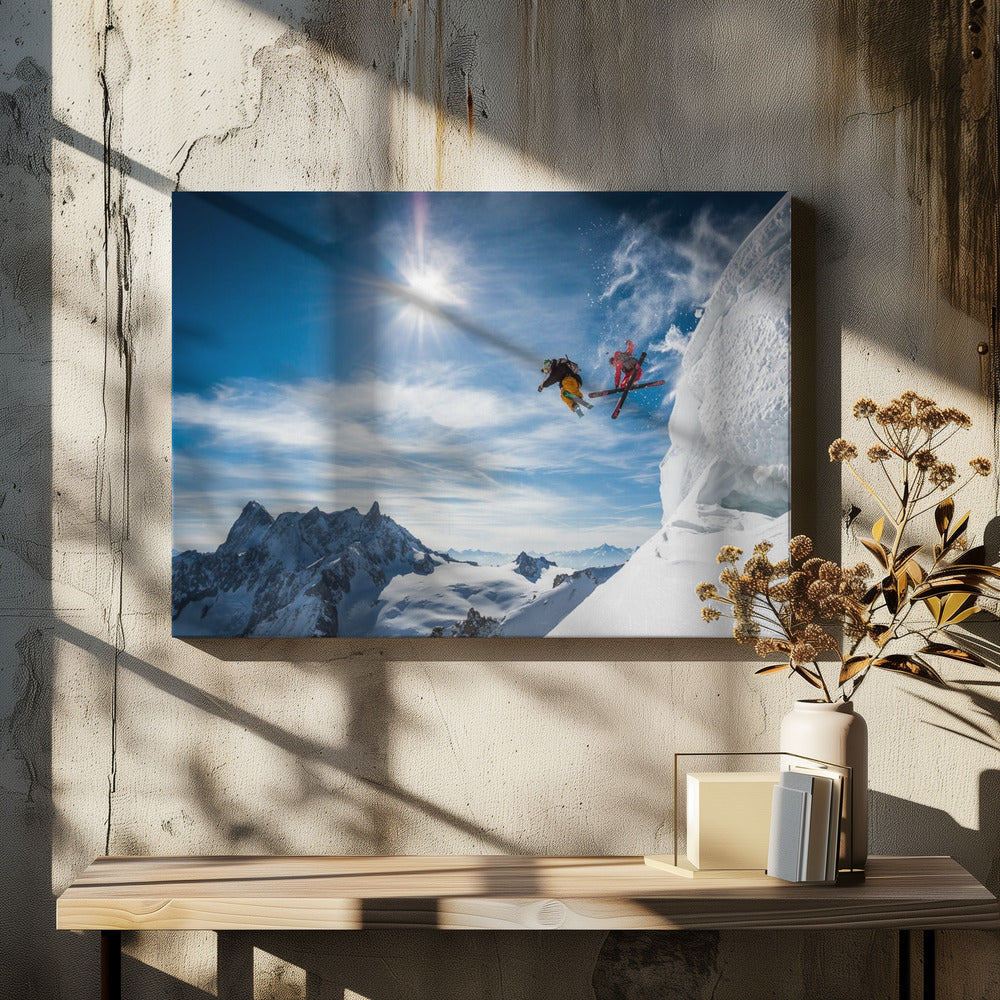 Jumping Legends - Poster / Art Print