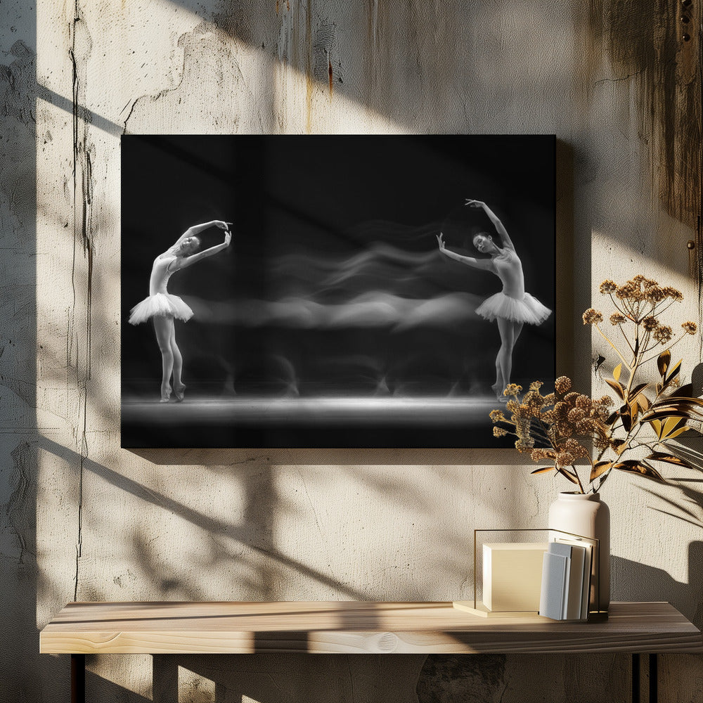 Double Pose - Poster / Art Print