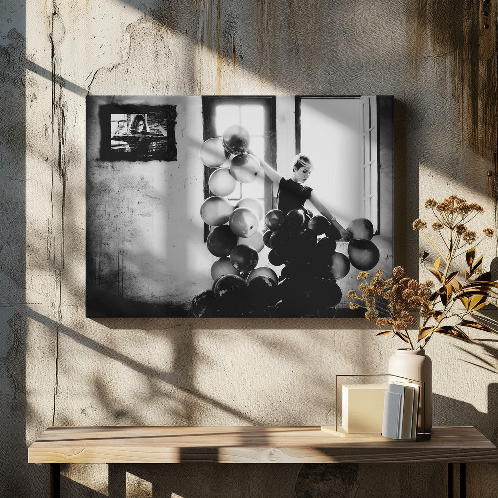 Dancing with loneliness - Poster / Art Print