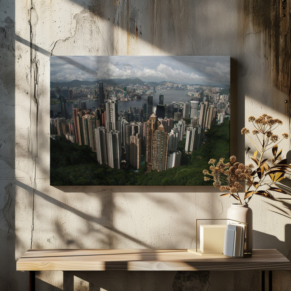 a view from the Peak - Poster / Art Print