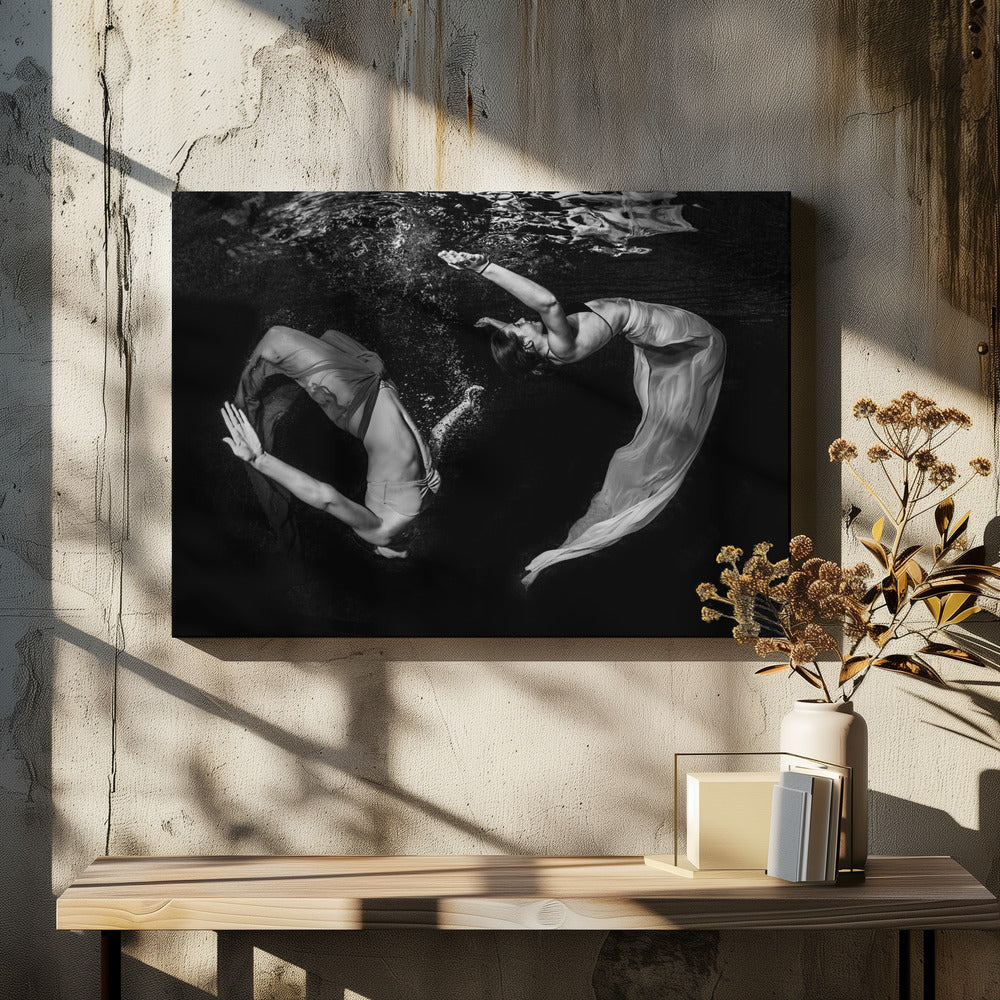 Grace Underwater - Poster / Art Print