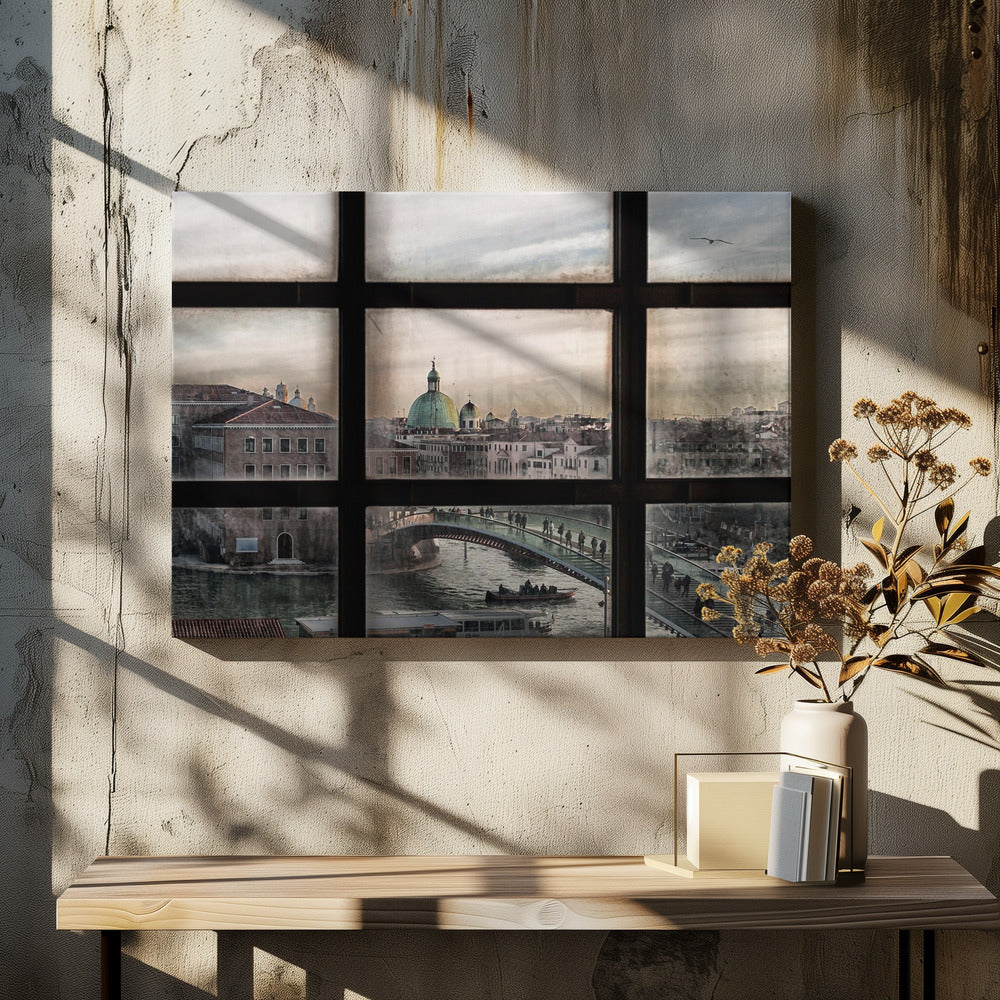 Venice Window - Poster / Art Print