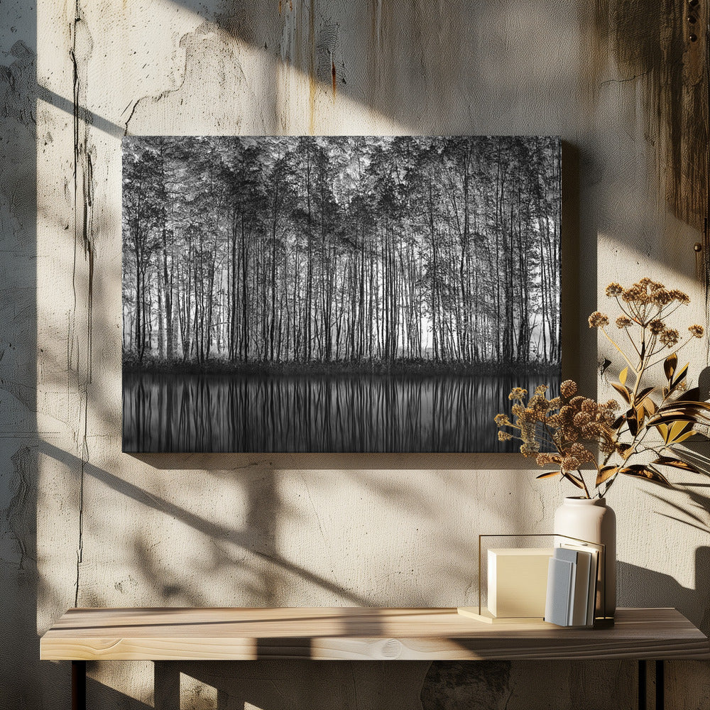 Pointillism Nature - Poster / Art Print
