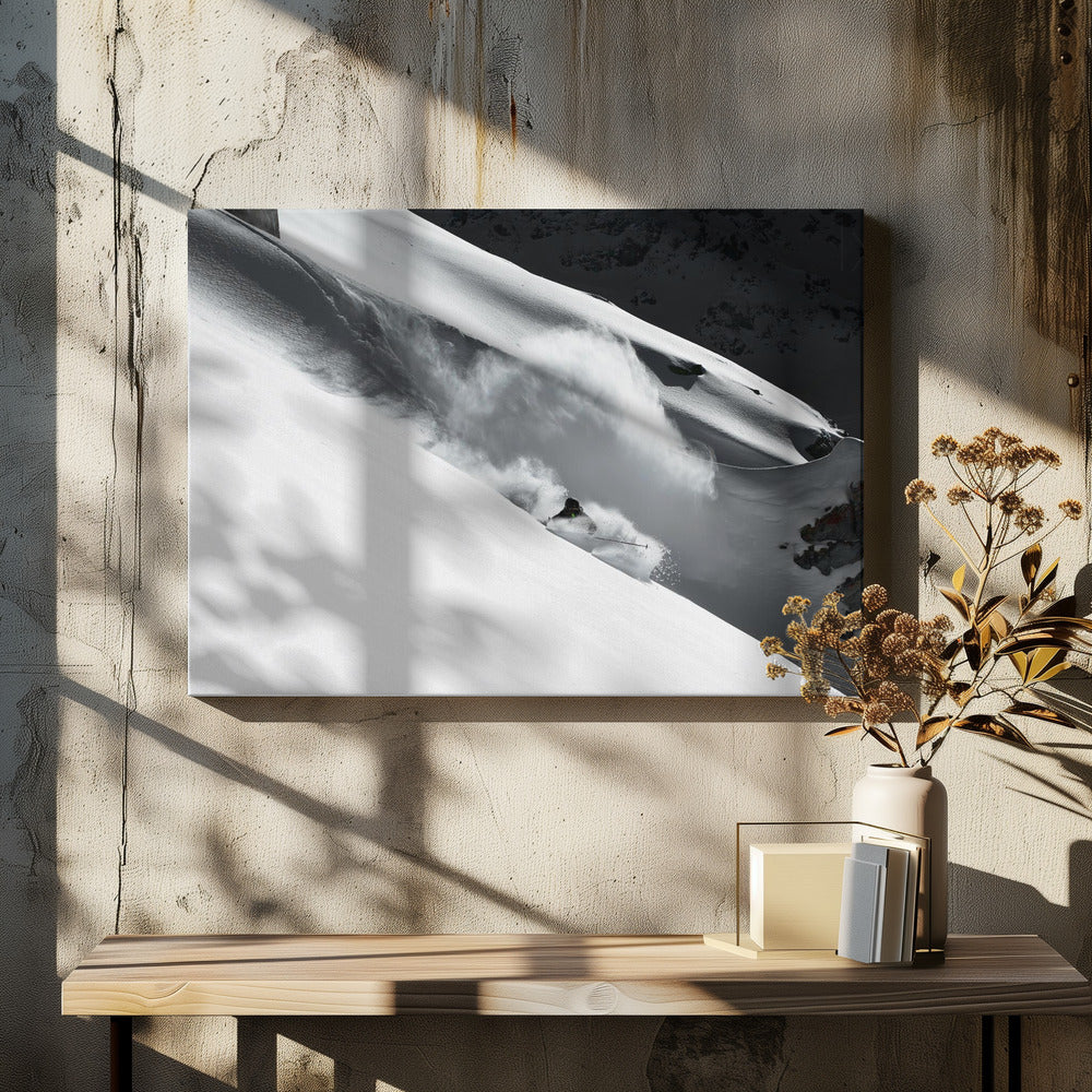 Cloud of Snow - Poster / Art Print