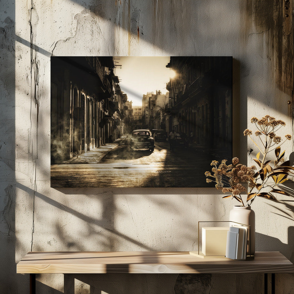 Mystic morning in Havana... - Poster / Art Print